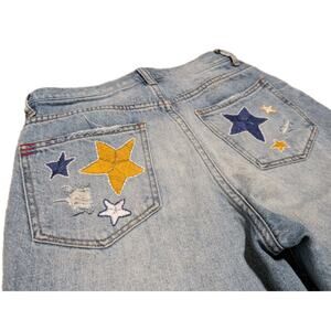 BDG Urban Outfitters Jeans Womens 26 Blue Denim Distressed Button Fly Star